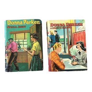 Vintage Donna Parker Hardcover Book Set Special Agent a Spring to Remember